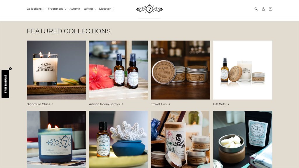 Seventh Avenue Apothecary Website 