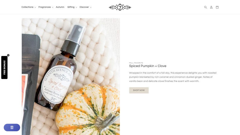 Seventh Avenue Apothecary Website 